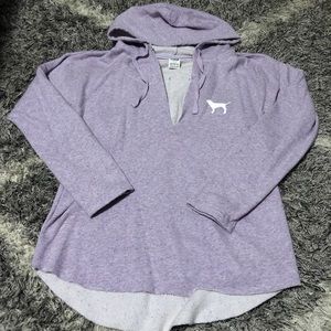 PINK VS purple sweater lightly worn